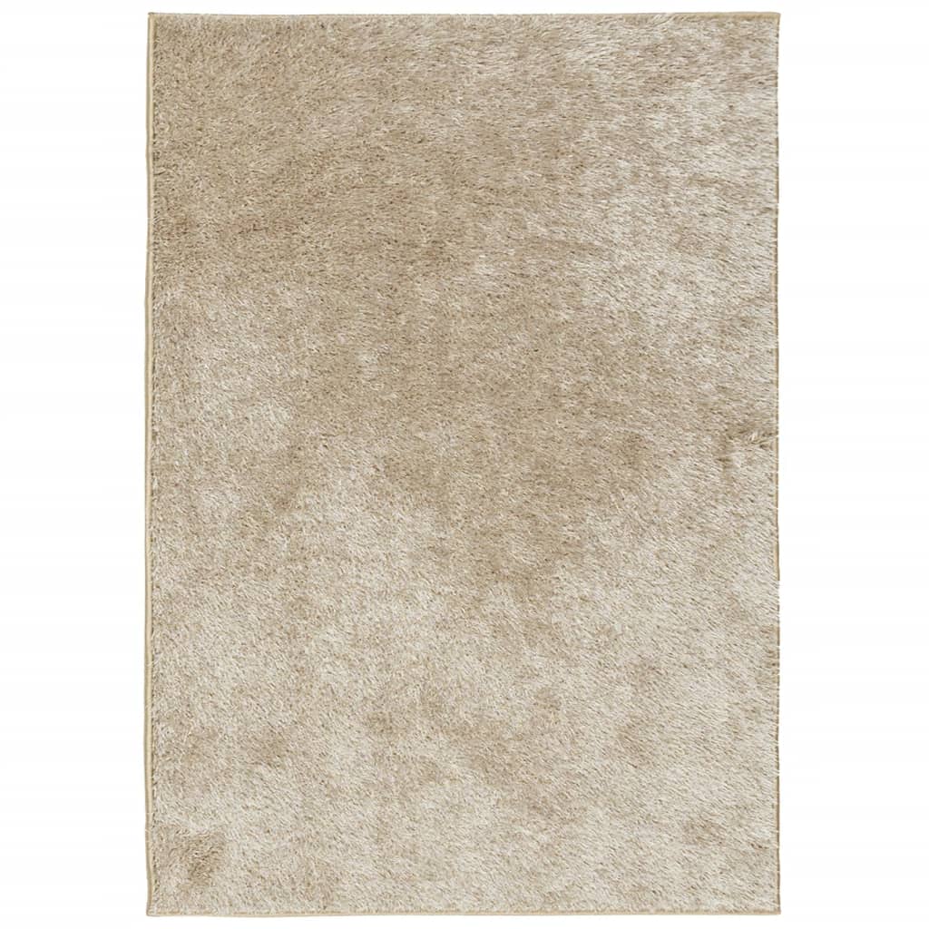 Vidaxx tapis istan poils longs brillant 160x230 cm beige