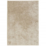 Vidaxx tapis istan poils longs brillant 160x230 cm beige