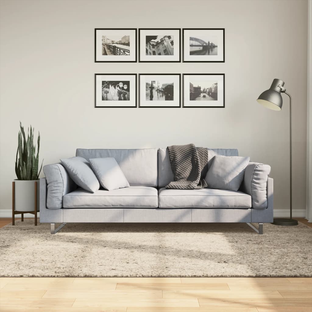 Vidaxl rug istan héije Schnouer glänzend 160x230 cm Beiere