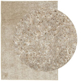 VidaXL tapis istan poils longs brillant 200x280 cm beige