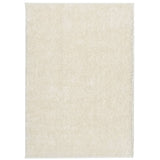 Vidaxx tapis istan poils longs brillant 120x170 cm couleur crème