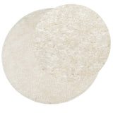 Vidaxl tapis istan poils longs brillant ø 160 cm couleur crème