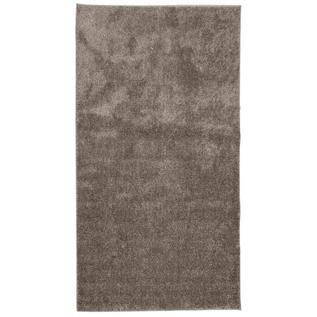 VidaXL tapis istan poils longs brillant 80x150 cm gris