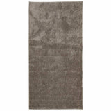 Vidaxl rug istan fir héije Koppel glänzend 100x200 cm Grey