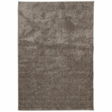 VidaXL tapis istan poils longs brillant 120x170 cm gris