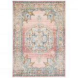 Vidaxl Rug Arbizu dentro y fuera de estilo vintage 160x230 cm