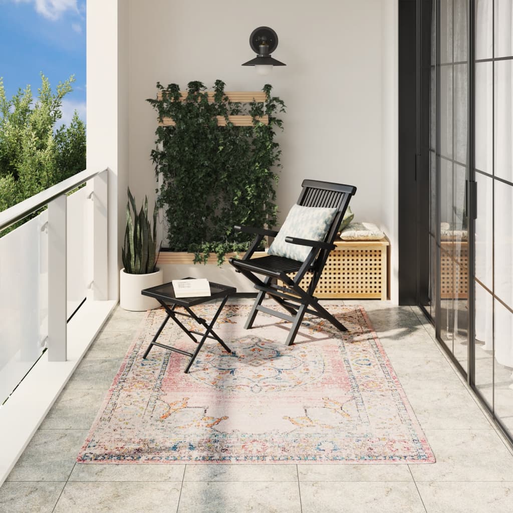 VidaXL tapis Arbizu intérieur et extérieur style vintage 160x230 cm