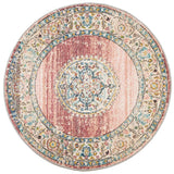 VidaXL tapis Arbizu intérieur et extérieur style vintage ø 200 cm