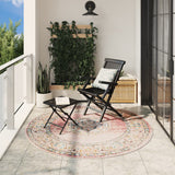 VidaXL tapis Arbizu intérieur et extérieur style vintage ø 200 cm