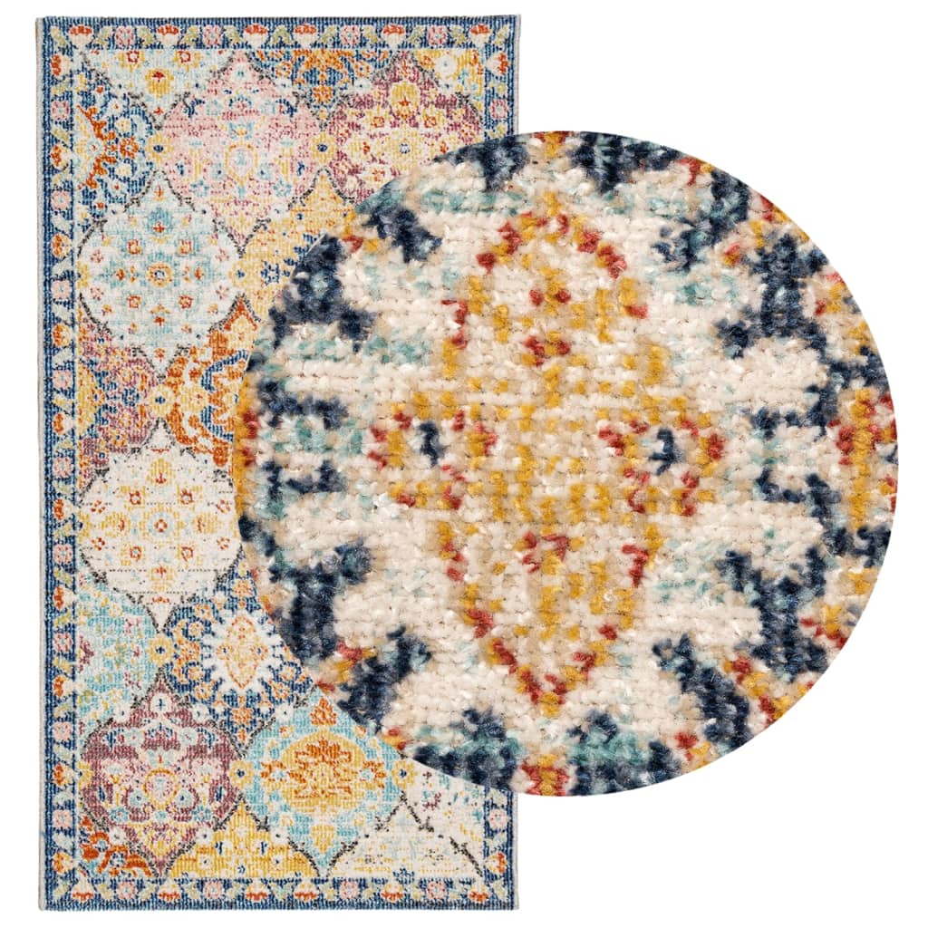 VidaXL tapis Arbizu intérieur et extérieur style vintage 80x150 cm