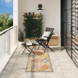 VidaXL tapis Arbizu intérieur et extérieur style vintage 80x250 cm