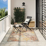 VidaXL tapis Arbizu intérieur et extérieur style vintage 160x230 cm