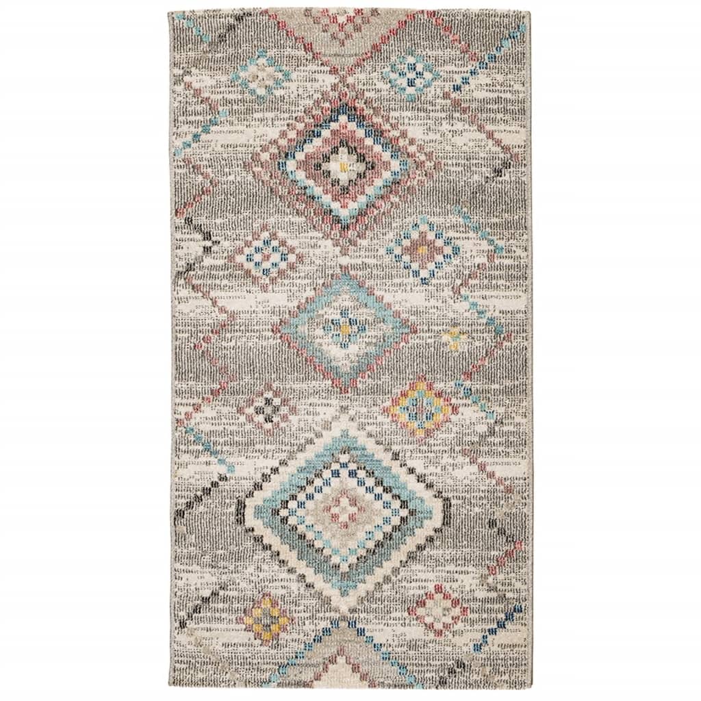 VidaXL tapis Arbizu intérieur et extérieur style vintage 80x150 cm