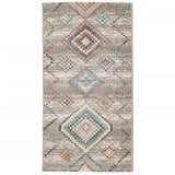VidaXL tapis Arbizu intérieur et extérieur style vintage 80x150 cm