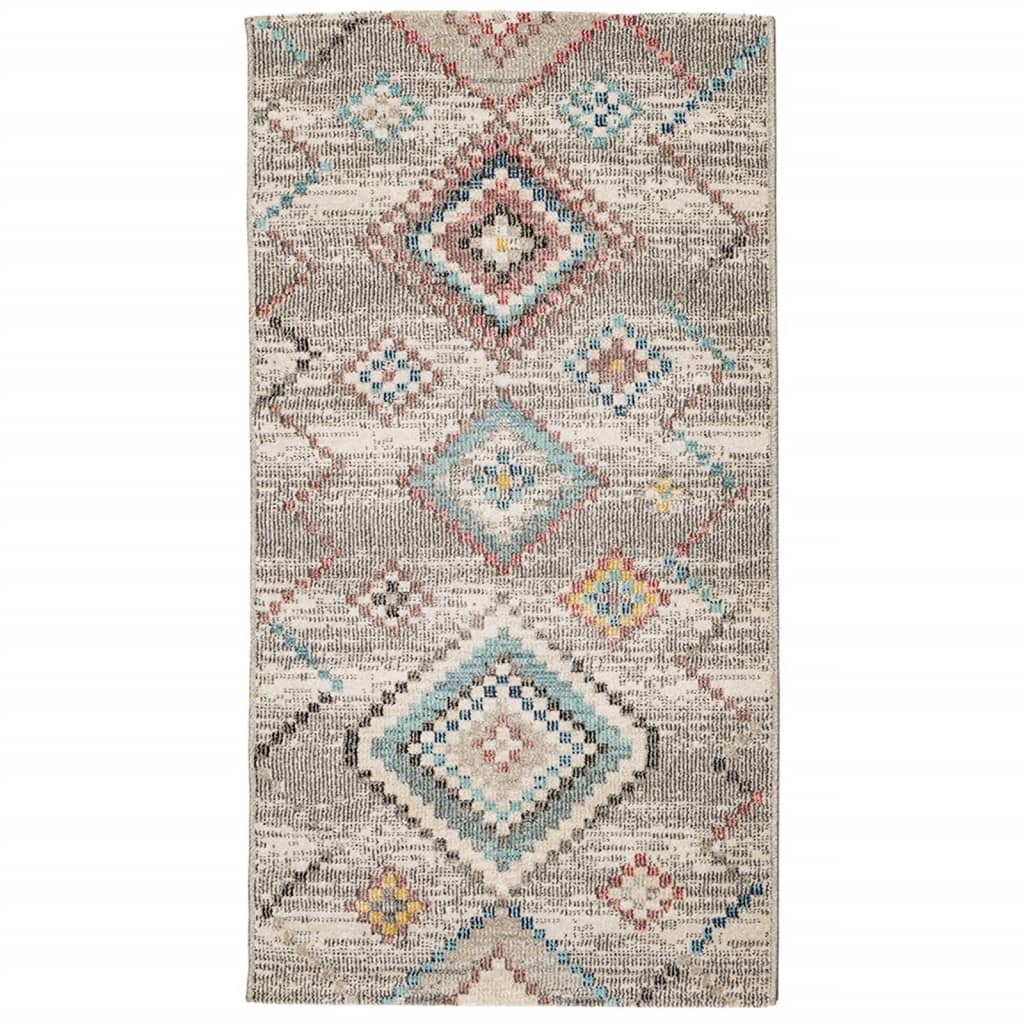 Vidaxl tapis arbizu à l'intérieur et à l'extérieur style vintage 80x150 cm