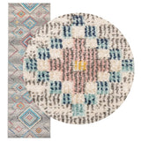 VidaXL tapis Arbizu intérieur et extérieur style vintage 80x250 cm