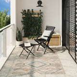 Vidaxx tapis arbizu intérieur et extérieur style vintage 140x200 cm
