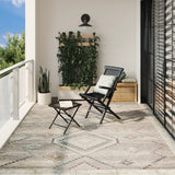 VidaXL tapis Arbizu intérieur et extérieur style vintage 240x340 cm