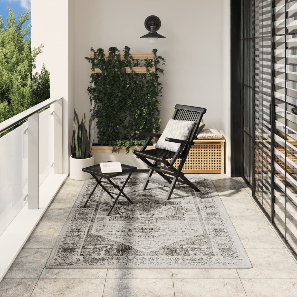 VidaXL tapis Arbizu intérieur et extérieur style vintage 160x230 cm