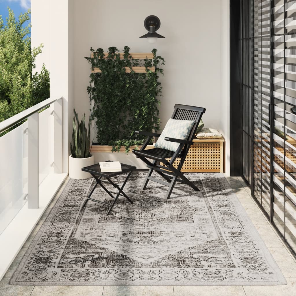 Vidaxl tapis arbizu à l'intérieur et à l'extérieur du style vintage 200x280 cm