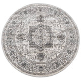 VidaXL tapis Arbizu intérieur et extérieur style vintage ø 120 cm