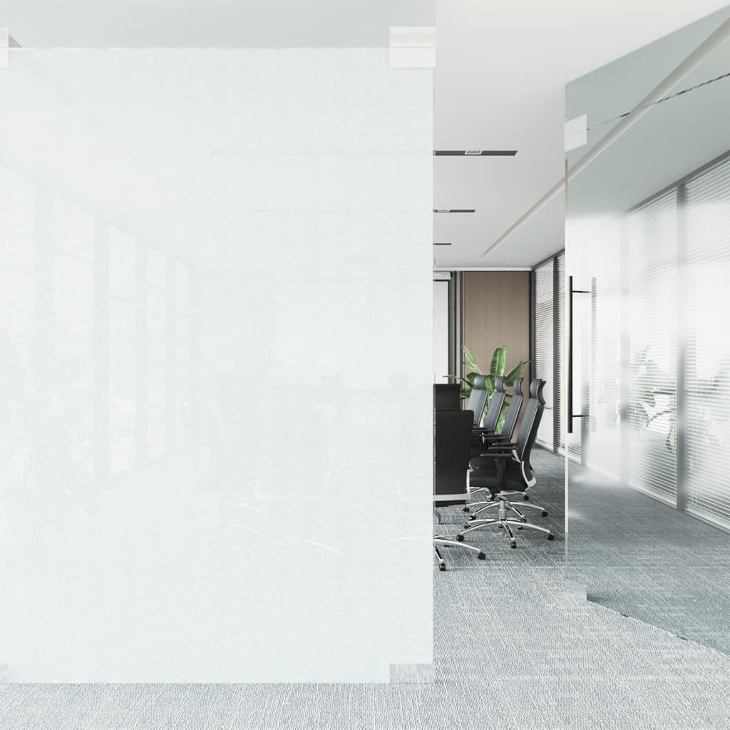 Vidaxl Window Film Matt 90x500 cm PVC White