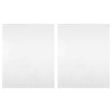 Vidaxx films miroir 2 pièces autocollants 90x100 cm animal de compagnie