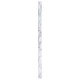 VidaXL Film pour meubles autocollant 90x500 cm PVC marbre blanc