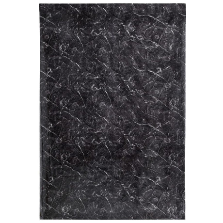 VidaXL Film pour meubles autocollant 90x500 cm PVC marbre noir