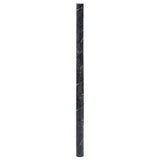 VidaXL Film pour meubles autocollant 90x500 cm PVC marbre noir