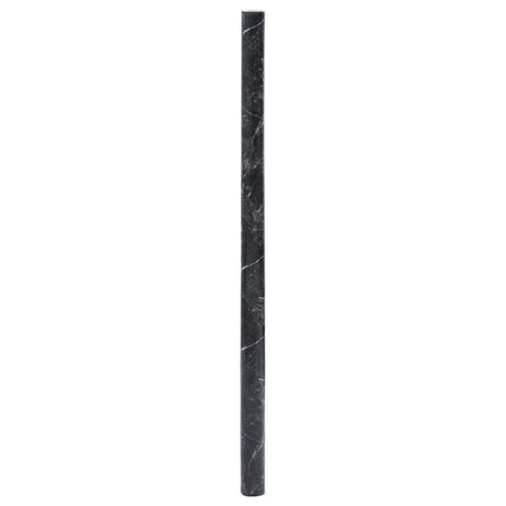 VidaXL Film pour meubles autocollant 90x500 cm PVC marbre noir