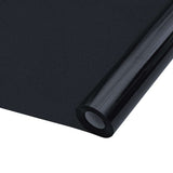 VidaXL Films pour fenêtres 3 pcs statique mat PVC noir