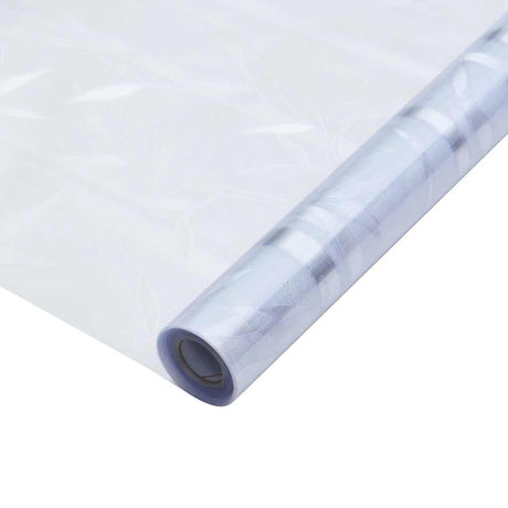 VidaXL Films pour fenêtres 2 pcs motif bambou mat PVC