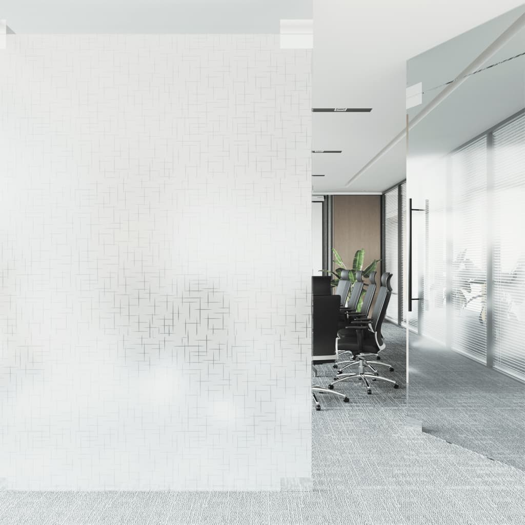 Vidaxl Window Films 4 St Mat Star Pattern PVC