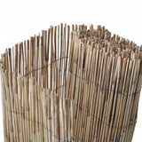 Vidaxl tuinscherm 400x100 cm riet