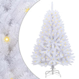 Vidaxl kunstkerstboom met 150 led wit 150 cm pvc en metaal