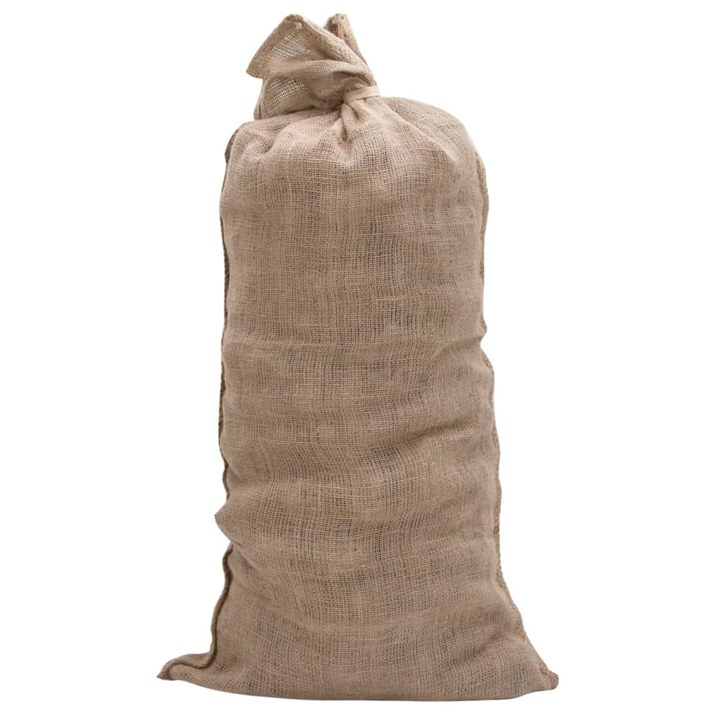 Vrečke za jute vidaxl 5 kosov 220 g m² 65x135 cm 100% juta