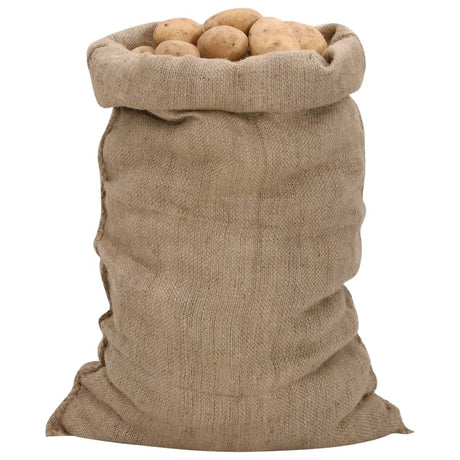 Vidaxl Jute Sacs 10 pièces 340 g m² 60x105 cm 100% jute