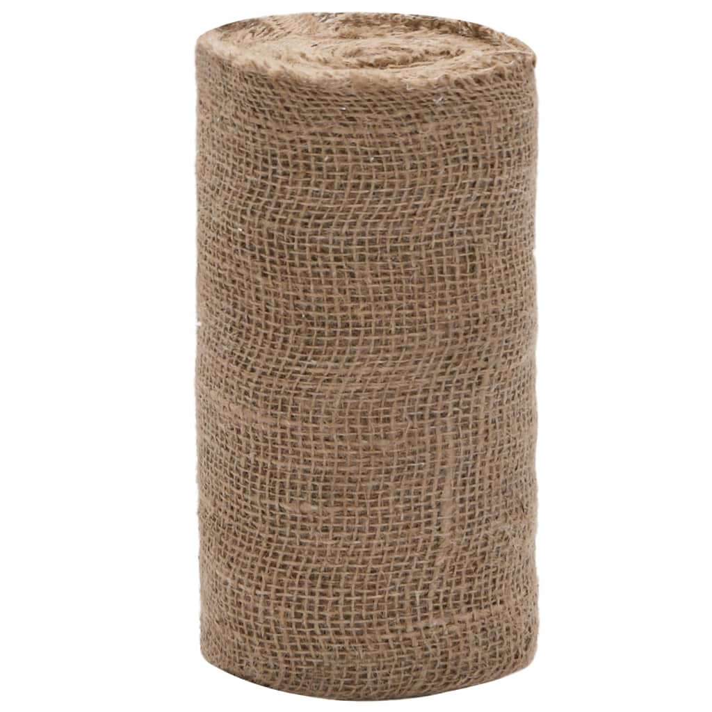Rouleau de jute Vidaxxl 200 g m² 0,25x100 m 100% jute