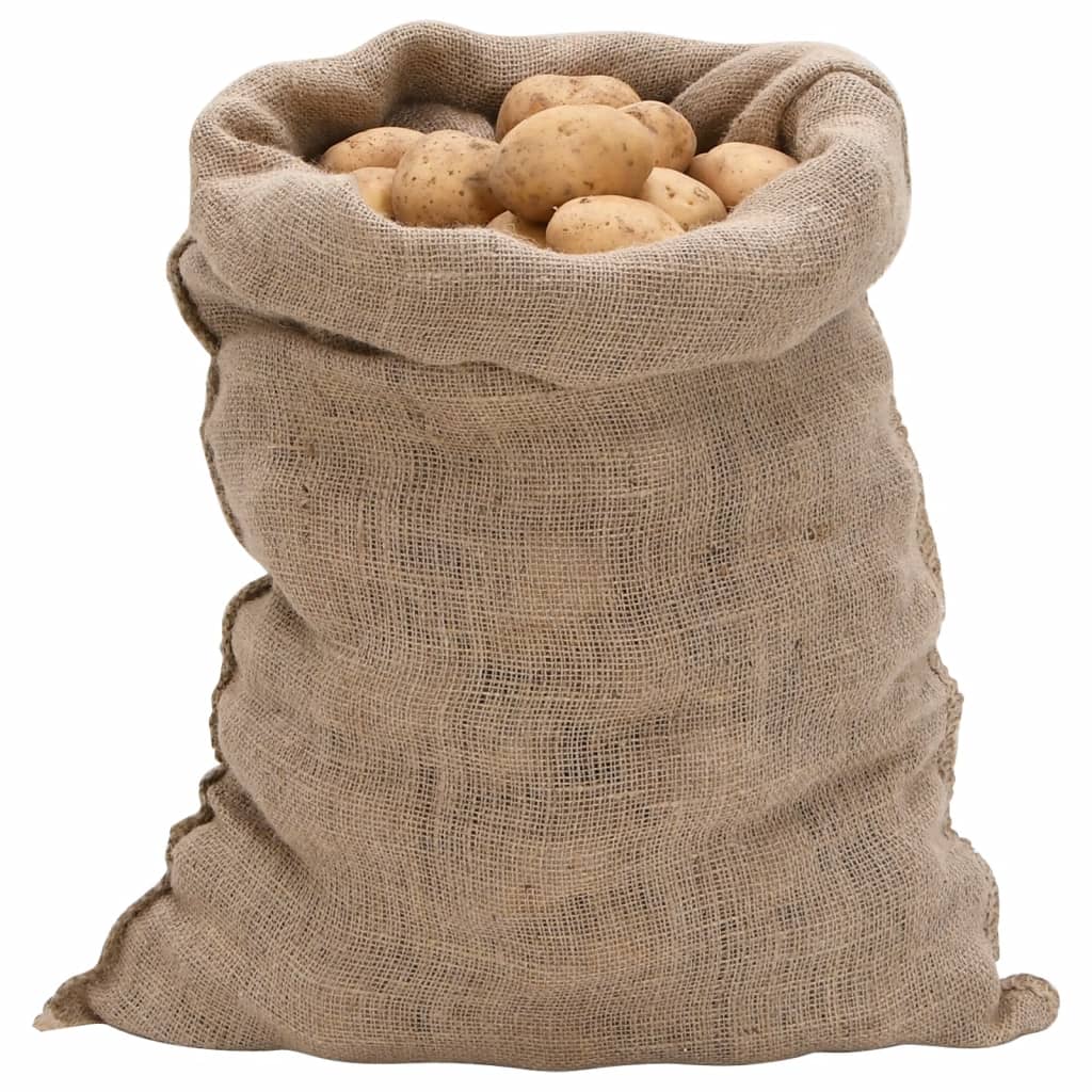 Sacs de jute Vidaxx 30 pièces 220 g m² 60x105 cm 100% jute