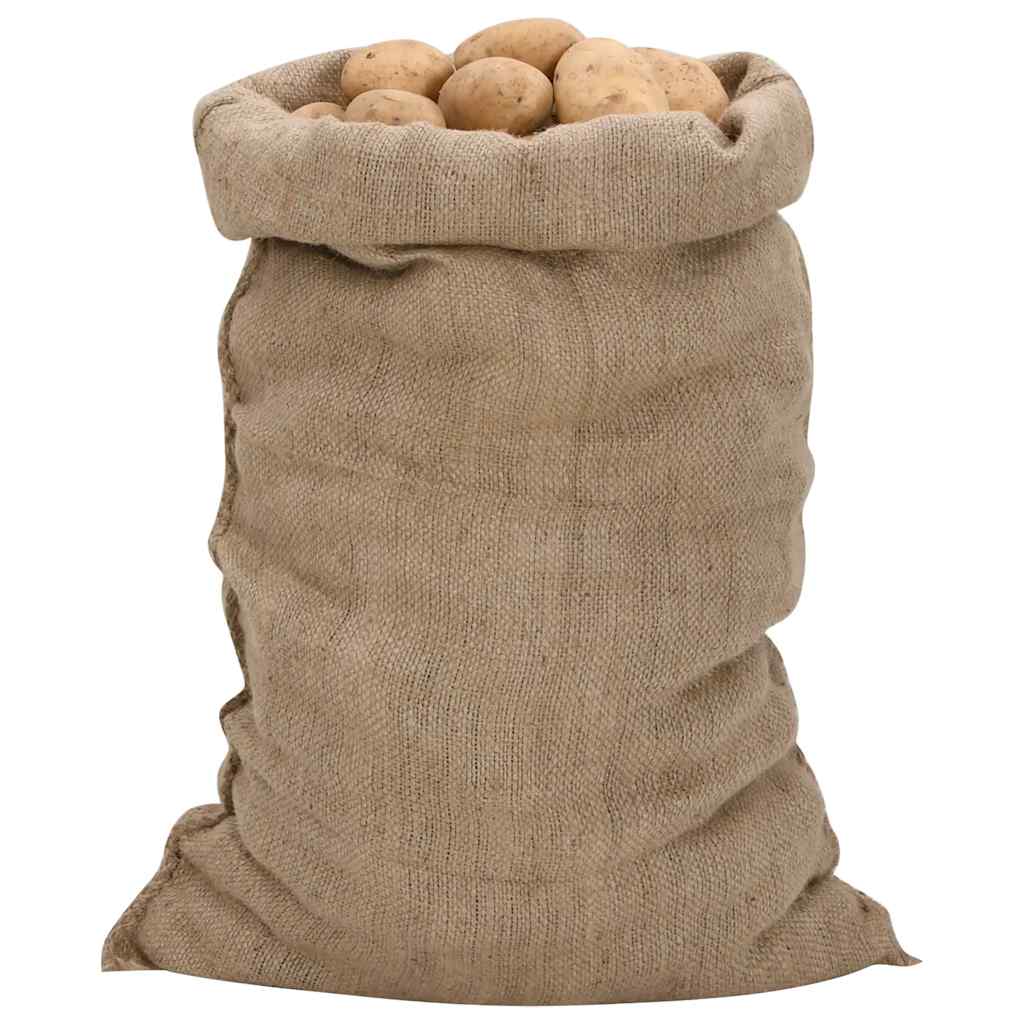 Sacs de jute VidaXL 30 pièces 340 g m² 60x105 cm 100% jute
