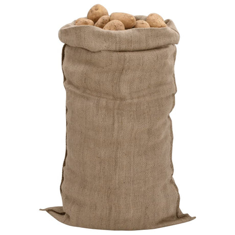 Sacs de jute Vidaxx 30 pièces 340 g m² 65x135 cm 100% jute