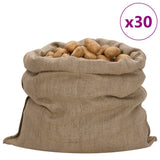 Sacs de jute VidaXL 30 pièces 340 g m² 100x110 cm 100% jute