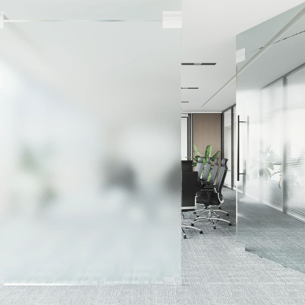 Vidaxl Window Film Static 45x500 cm PVC Mat Gray