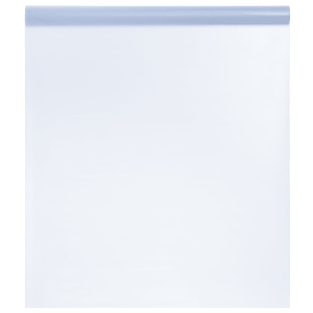Vidaxx film pour fenêtre statique mat transparent gris 60 x 1000 cm PVC