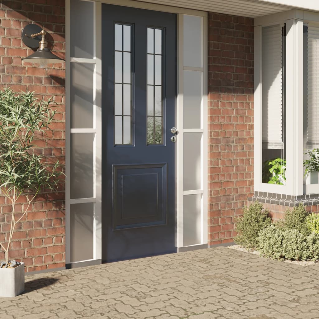 Vidaxx film pour fenêtre statique mat transparent gris 60 x 1000 cm PVC