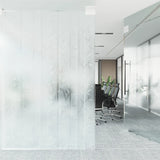 VidaXL window film Bamboo pattern Mat 45x500 cm PVC