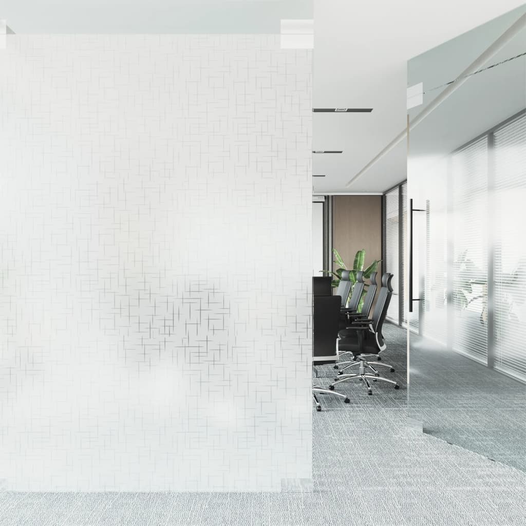 Vidaxx film pour fenêtre motif étoile mat 60x500 cm PVC