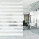 Vidaxl Window Film Jalousi Mønster Mat 45x500 cm PVC