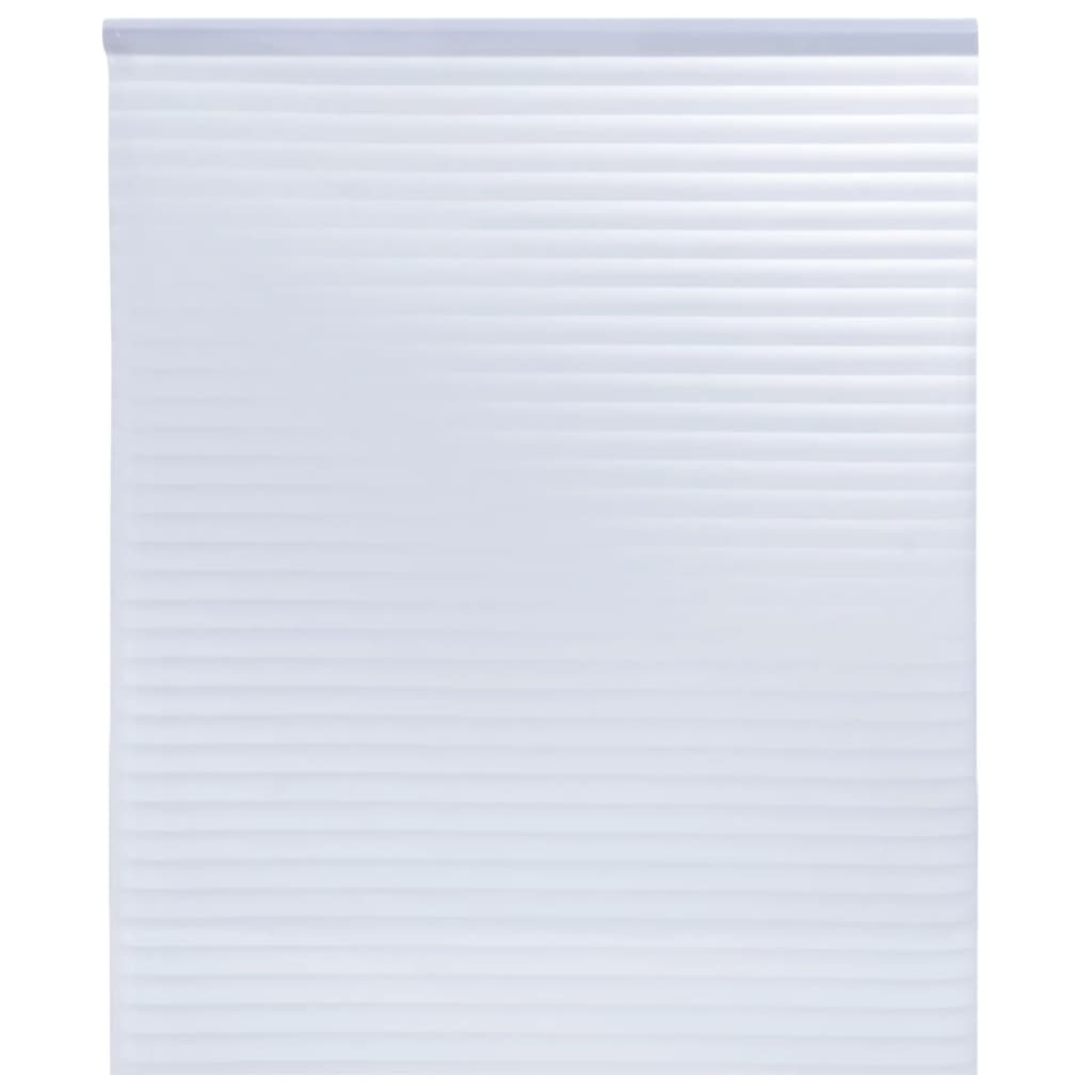 Vidaxx film pour fenêtre motif à rayures mat 90x500 cm PVC